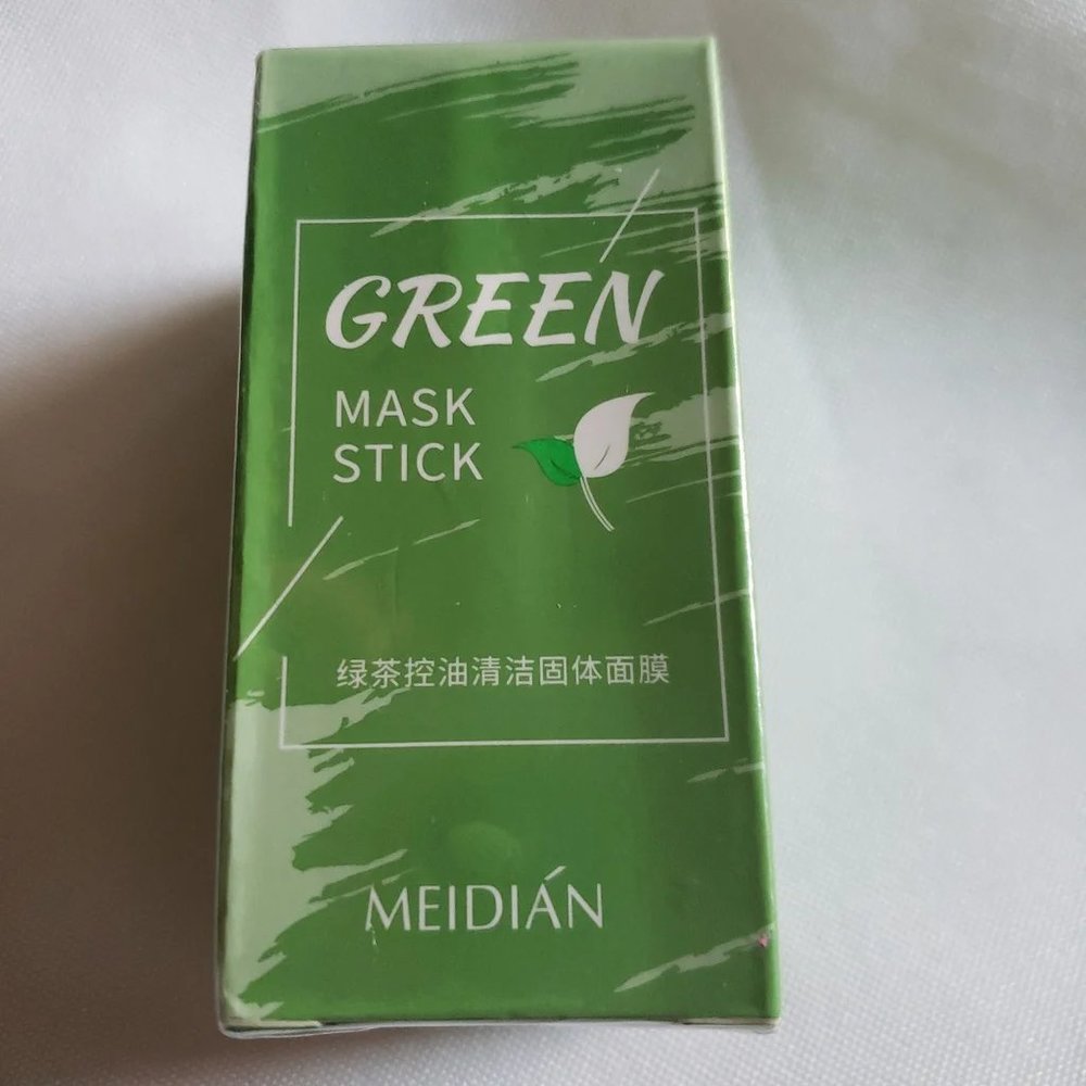 GREEN TEA MASK STICK Natural Purifying Clay Facial Mask 40g